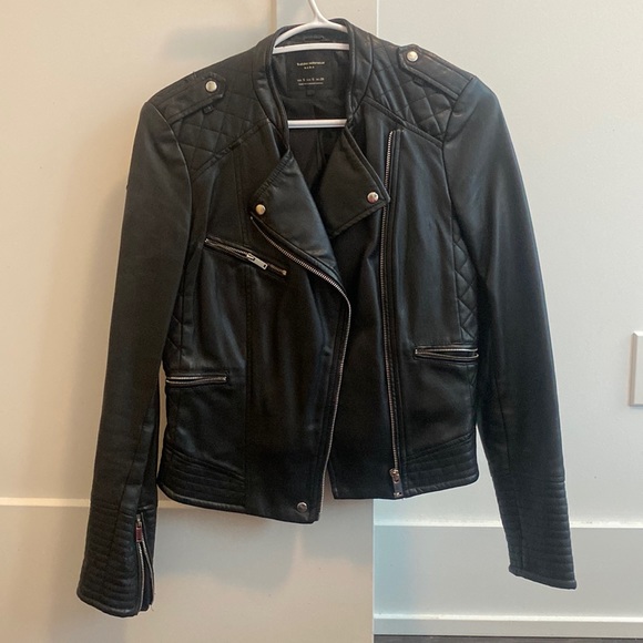 Vintage Zara Leather Jacket - Picture 1 of 5